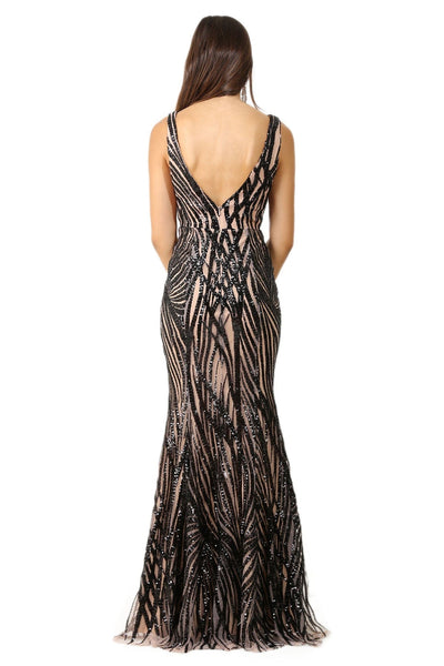 Verona Sequins Dress Black