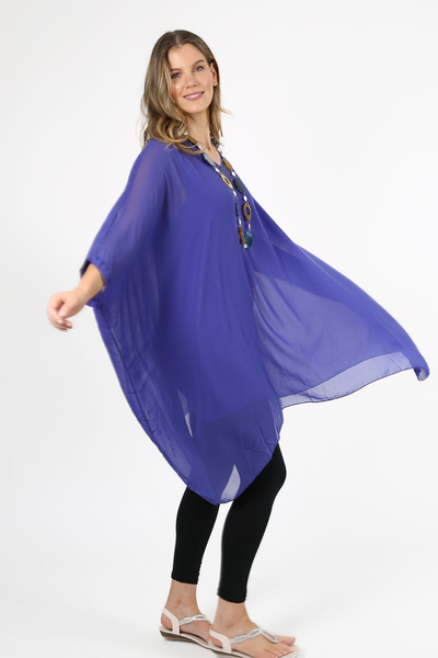 Martha Kaftan Top Purple