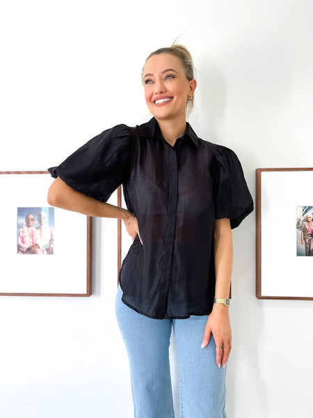 Frieda Blouse Black