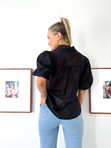 Frieda Blouse Black