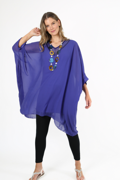 Martha Kaftan Top Lilac