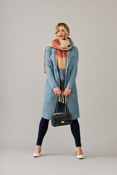 Cindy Cardigan In Blue