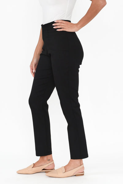 Tamara Black Ponte Pants