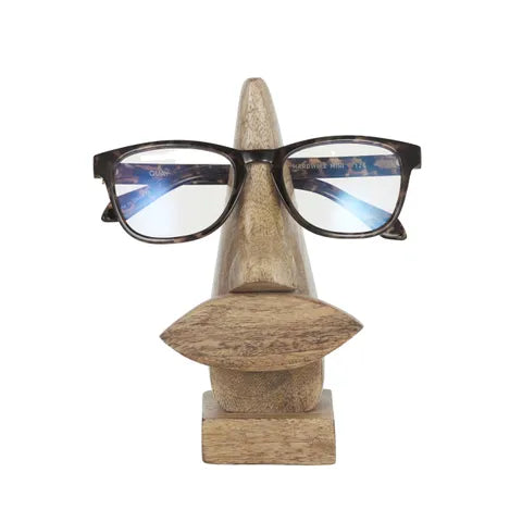 HERS WOOD GLASSES HOLDER 8X17CM NATURAL