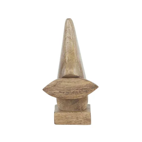 HERS WOOD GLASSES HOLDER 8X17CM NATURAL